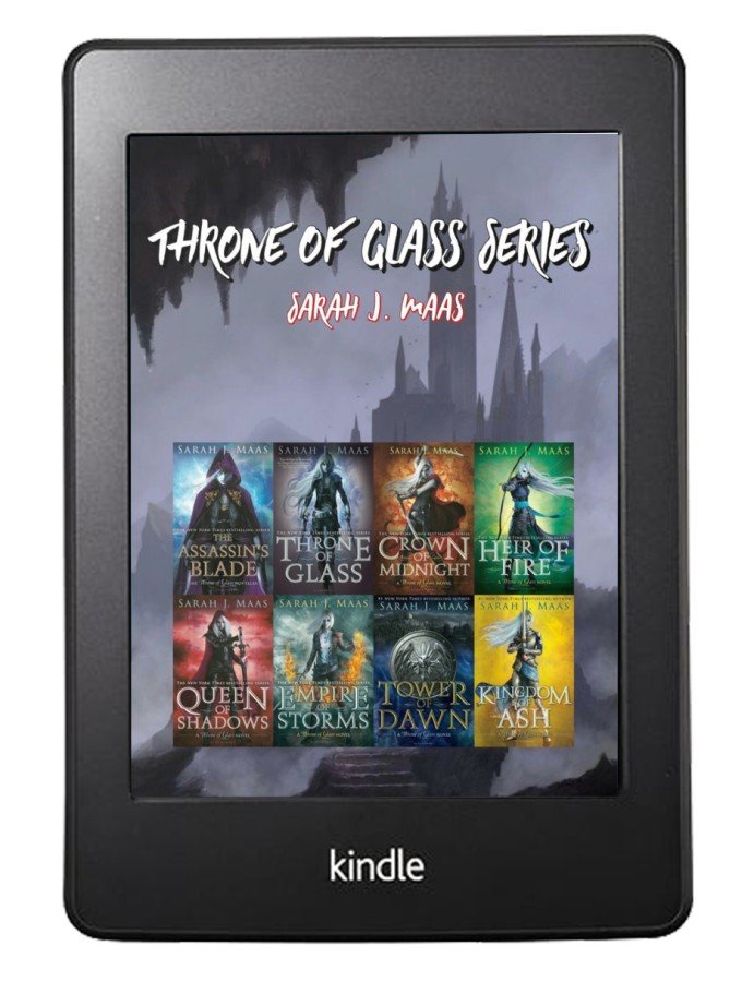 throne of glass series ecover