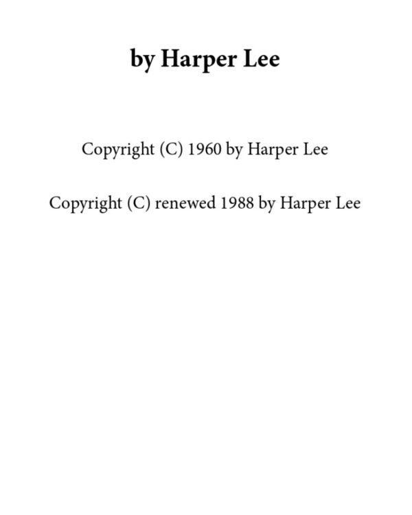 To Kill A Mockingbird - Image 3