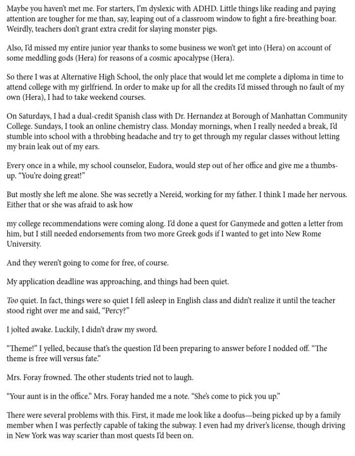 Percy Jackson and the Olympians Book Seven : Wrath of the Triple Goddess - Image 6